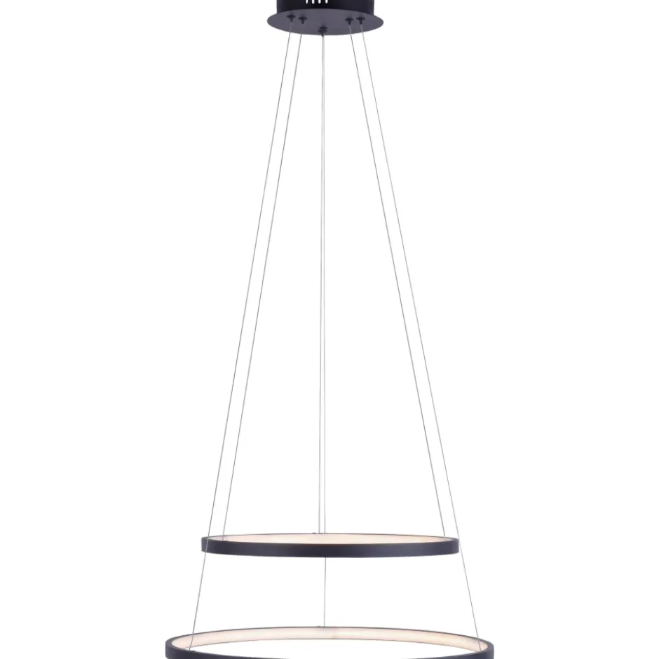 Paul Neuhaus Circle lysekrone, Ø50 cm