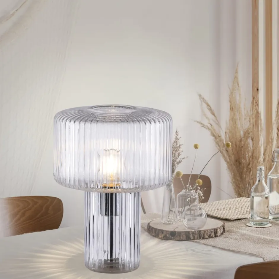 Paul Neuhaus Fungus bordlampe, klar