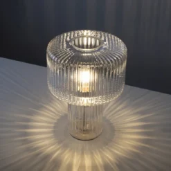 Paul Neuhaus Fungus bordlampe, klar