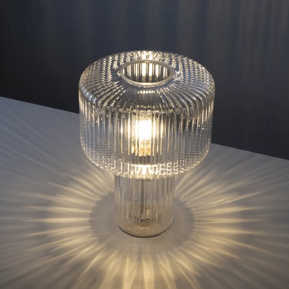 Paul Neuhaus Fungus bordlampe, klar