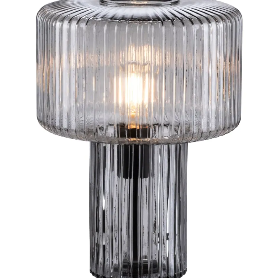 Paul Neuhaus Fungus bordlampe, røgfarvet