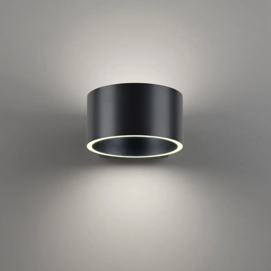 Paul Neuhaus Pure Clips væglampe, antracit