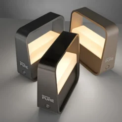 Paul Neuhaus Pure Go Akku genopladelig bordlampe, antracit