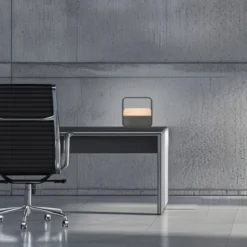 Paul Neuhaus Pure Go Akku genopladelig bordlampe, mørkebrun