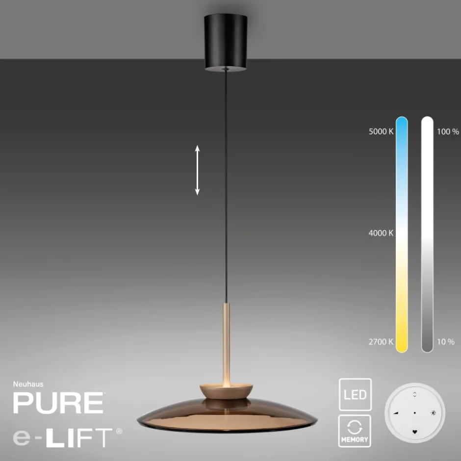 Paul Neuhaus Pure Moon pendel, Ø50 cm