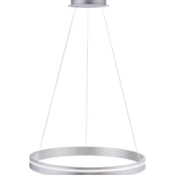Paul Neuhaus Q-Vito lysekrone, aluminium, Ø59 cm