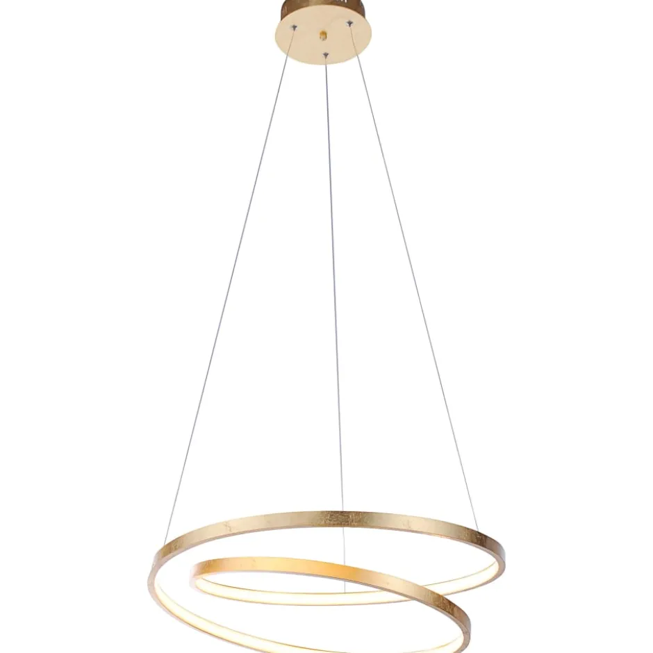 Paul Neuhaus Roman lysekrone, guld, Ø55 cm
