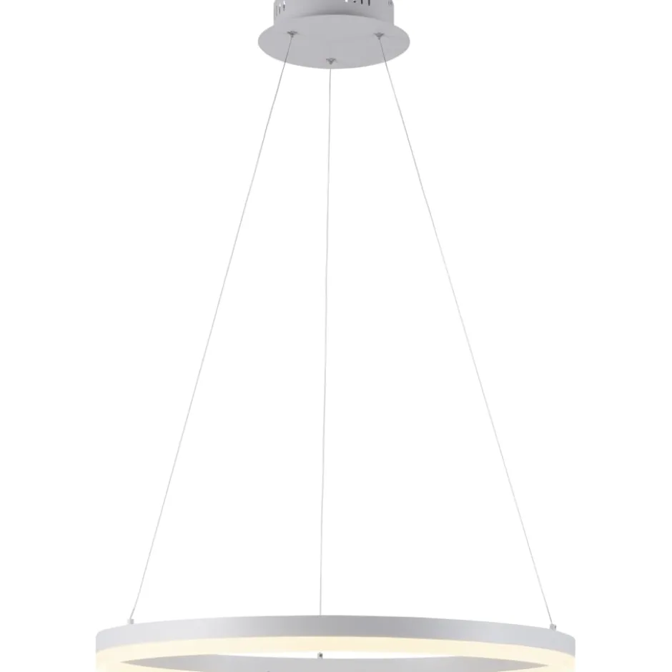 Paul Neuhaus Titus lysekrone, hvid, Ø60 cm