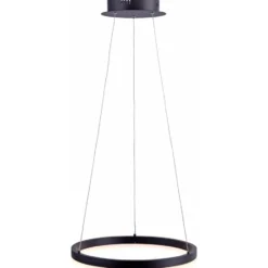 Paul Neuhaus Titus lysekrone, sort, Ø40 cm