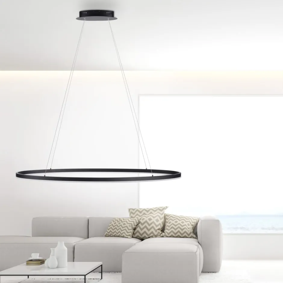 Paul Neuhaus Titus Oval lysekrone, Ø118x56 cm