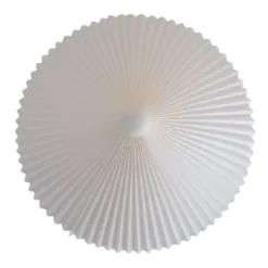 Plisse plafond/væglampe, Ø32 cm