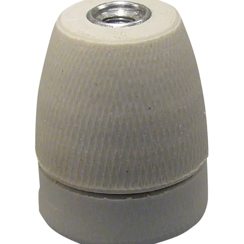 Porcelænsfatning E27