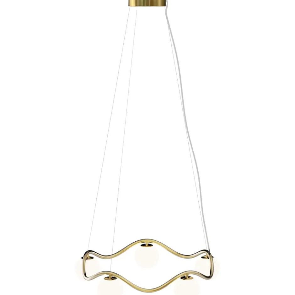 Rebello Decor Circle of Life lysekrone, Ø65 cm
