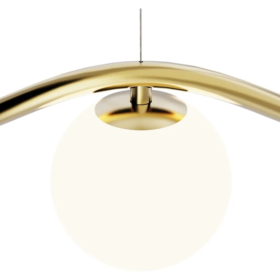Rebello Decor Circle of Life lysekrone, Ø65 cm