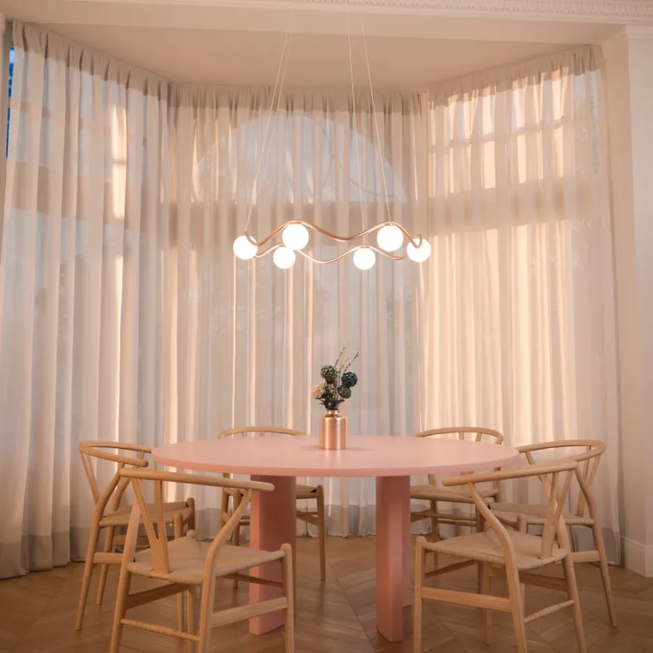 Rebello Decor Circle of Life lysekrone, Ø91 cm