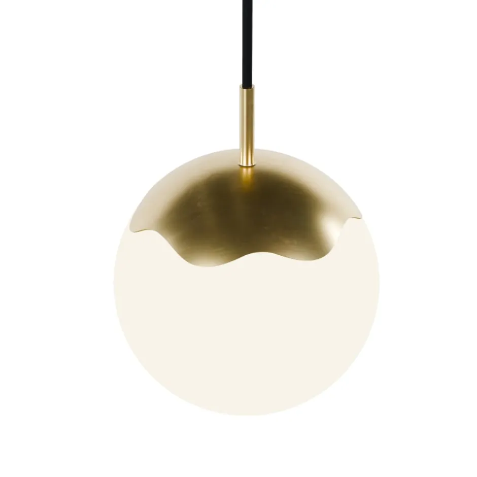 Rebello Decor Circle of life pendel, sort ledning, Ø20 cm