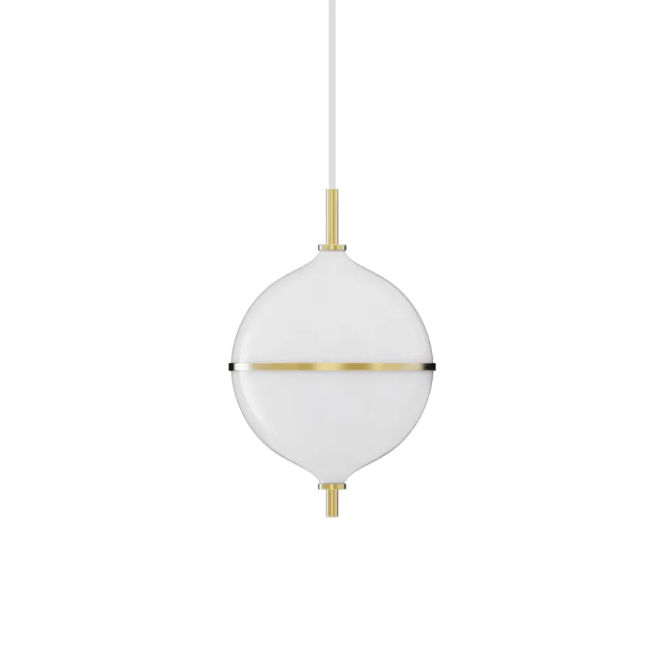 Rebello Decor Eternal Moonlight pendel, hvid, Ø22 cm