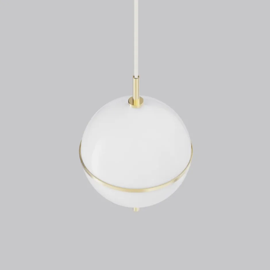 Rebello Decor Eternal Moonlight pendel, hvid, Ø22 cm