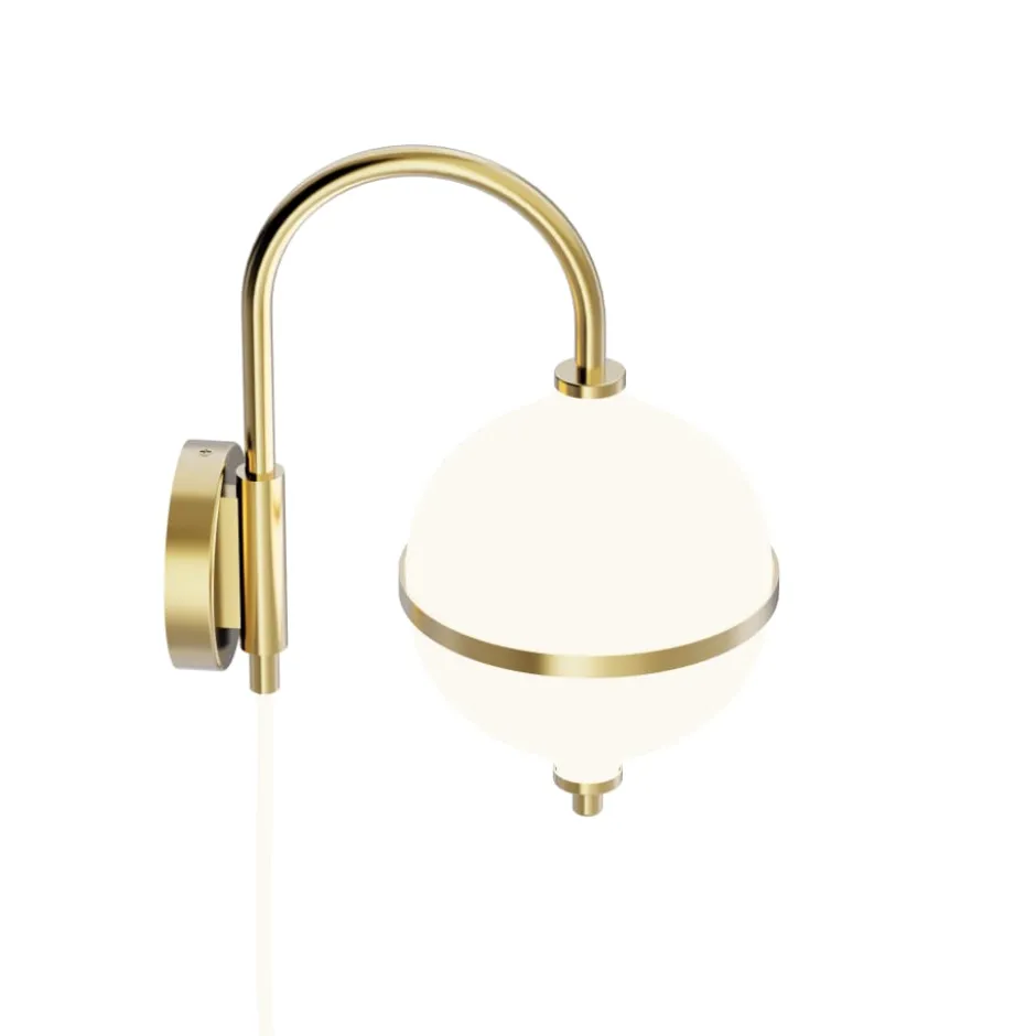 Rebello Decor Eternal Moonlight væglampe, hvid