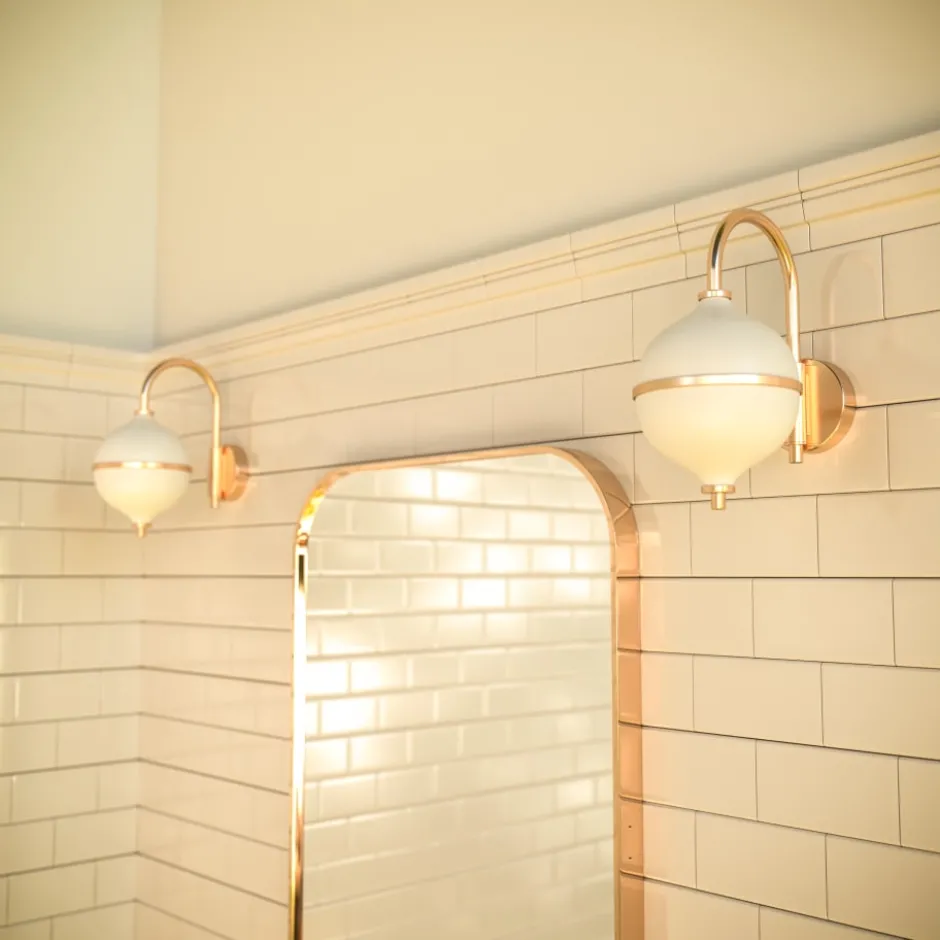 Rebello Decor Eternal Moonlight væglampe, hvid