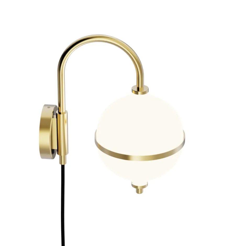 Rebello Decor Eternal Moonlight væglampe, sort