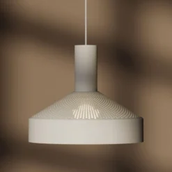 Sackit Dawn pendel, Ø25 cm, hvid