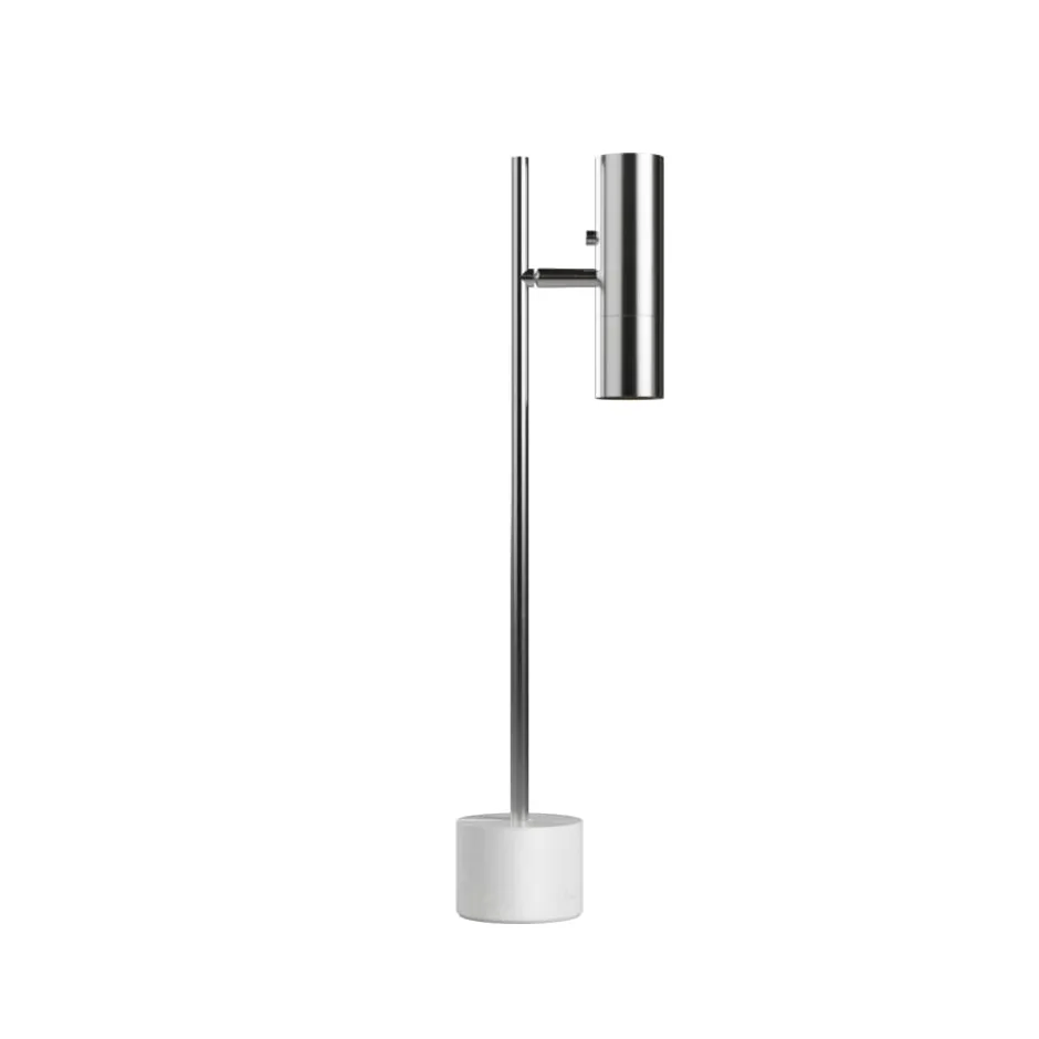 Sackit Expo bordlampe, krom