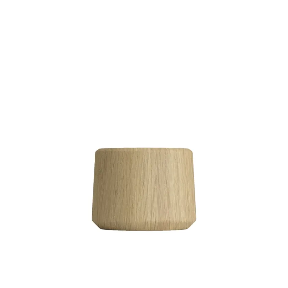 Sackit Oslo bordlampefod, eg, 5 cm