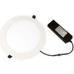 Scan Products Alisia Elite indbygningsspot, mat hvid, 3000K, Ø22,5 cm