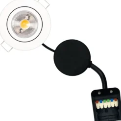 Scan Products Claudia 2.0 indbygningsspot, 2700K, mat hvid