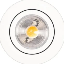 Scan Products Claudia 2.0 indbygningsspot, 3000K, mat hvid