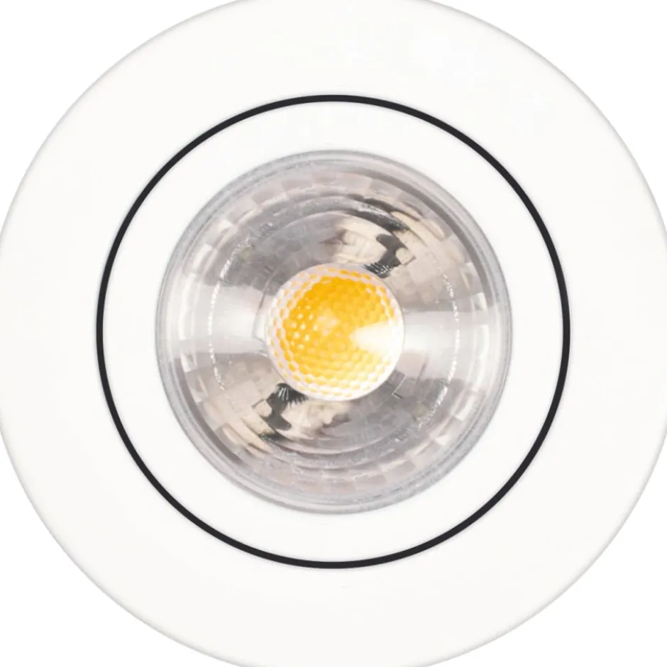 Scan Products Claudia Loop indbygningsspot, 3000K, mat hvid