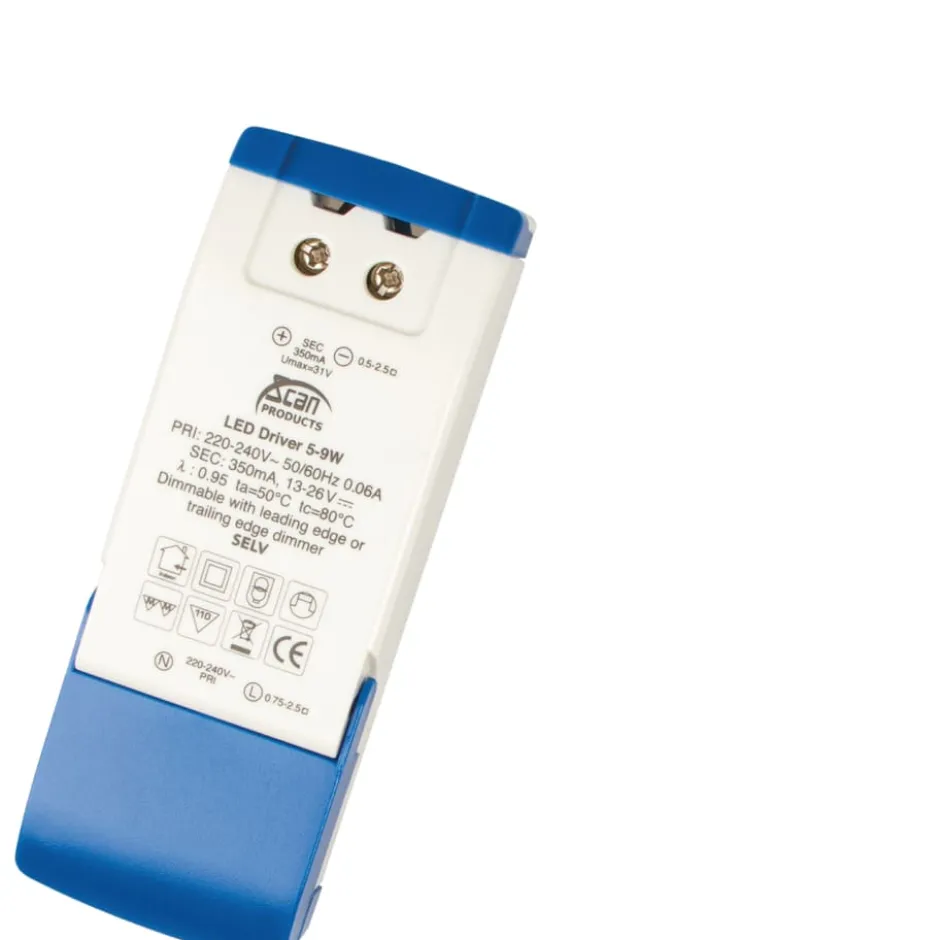 Scan Products driver, dæmpbar, 9W