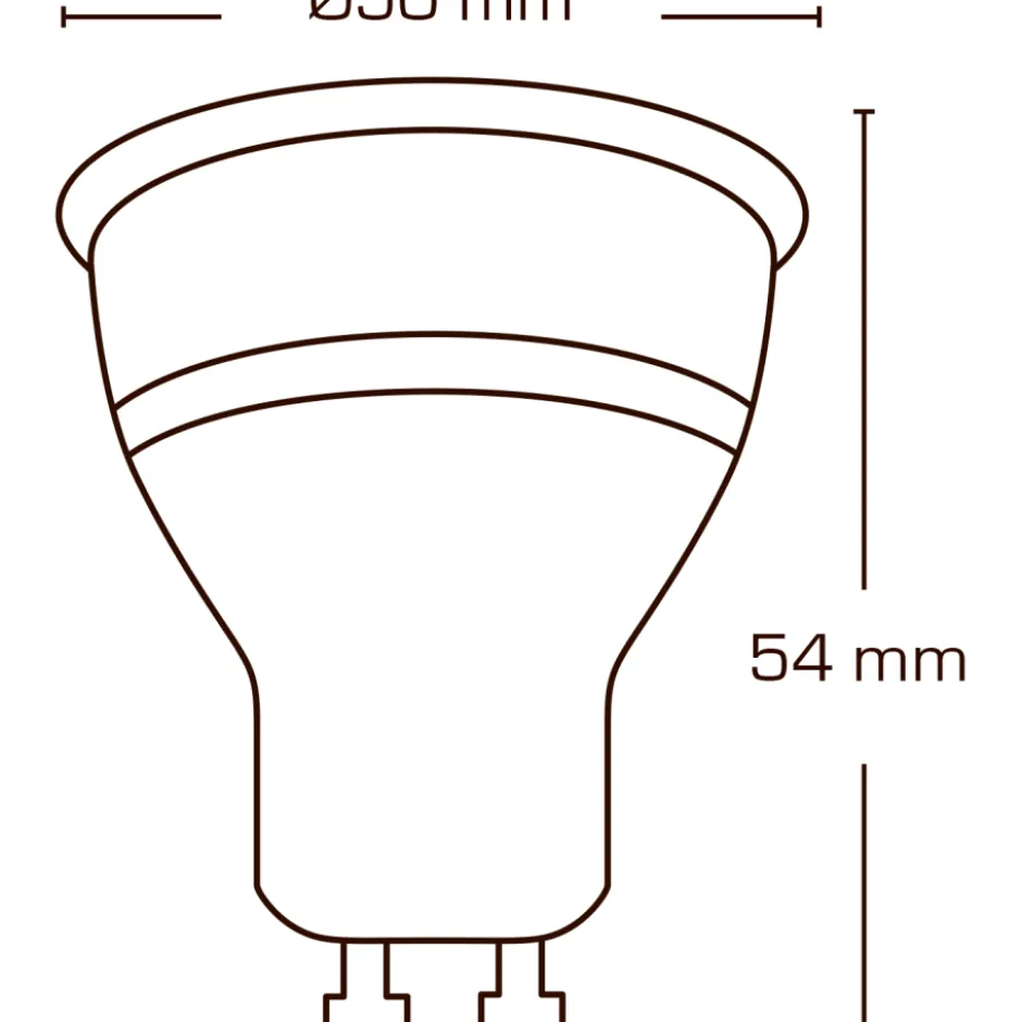 Scan Products GU10 spotpære, 3000K