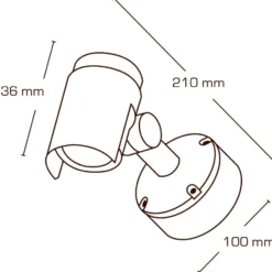 Scan Products Inna havespot, sort