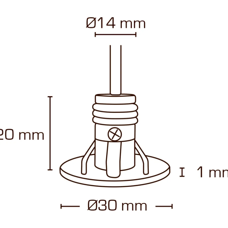 Scan Products Lia møbelspot, 3000K