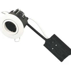 Scan Products Luna Combi Install indbygningsspot, GU10, mat hvid