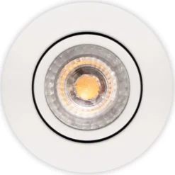 Scan Products Luna Low Profile 2.0 indbygningsspot, 3000K, mat hvid