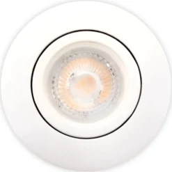 Scan Products Luna Quick Install 2.0 indbygningsspot, 2700K, mat hvid