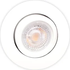 Scan Products Luna Quick Install 2.0 indbygningsspot, 2700K, mat hvid, 10 stk.