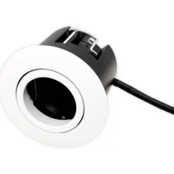 Scan Products Luna Quick Install 2.0 indbygningsspot, GU10, mat hvid, 10 stk