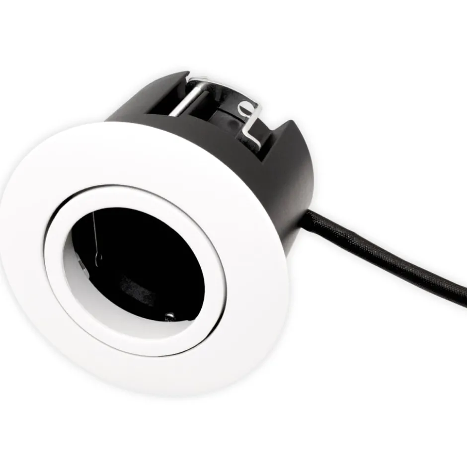 Scan Products Luna Quick Install 2.0 indbygningsspot, GU10, mat hvid, 10 stk