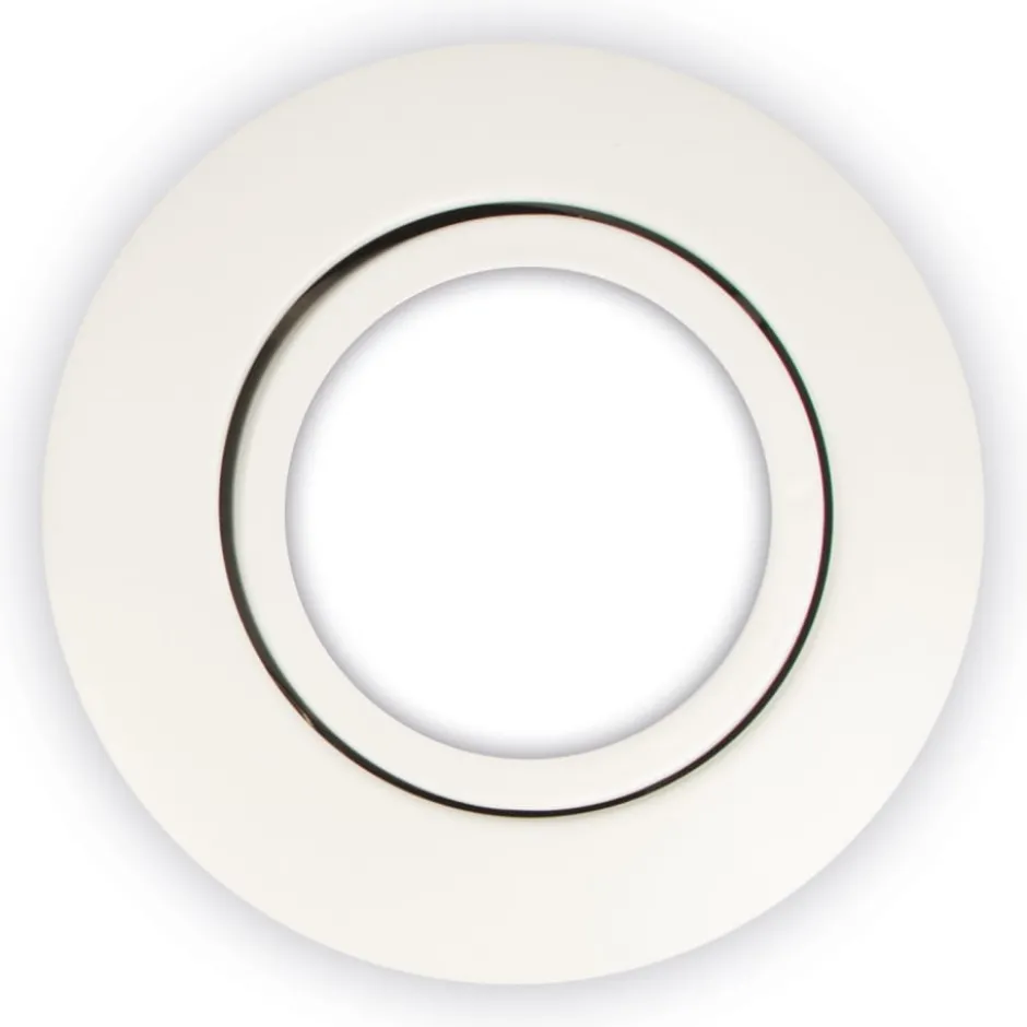 Scan Products Luna Quick Install frontring, rund, hvid