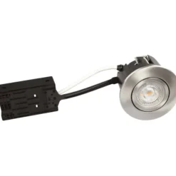 Scan Products Luna Quick Install indbygningsspot, 2700K, 10 stk, børstet aluminium