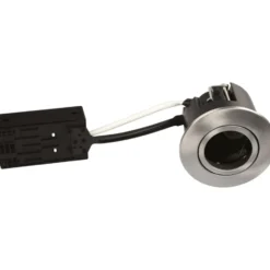 Scan Products Luna Quick Install indbygningsspot, GU10, 10 stk, børstet aluminium