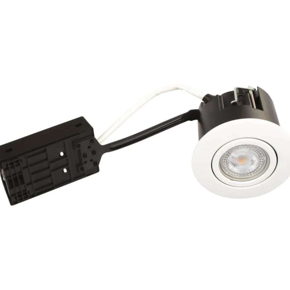 Scan Products Luna Quick Install udendørs indbygningsspot, 2700K, hvid