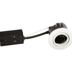 Scan Products Luna Quick Install udendørs indbygningsspot, GU10, hvid
