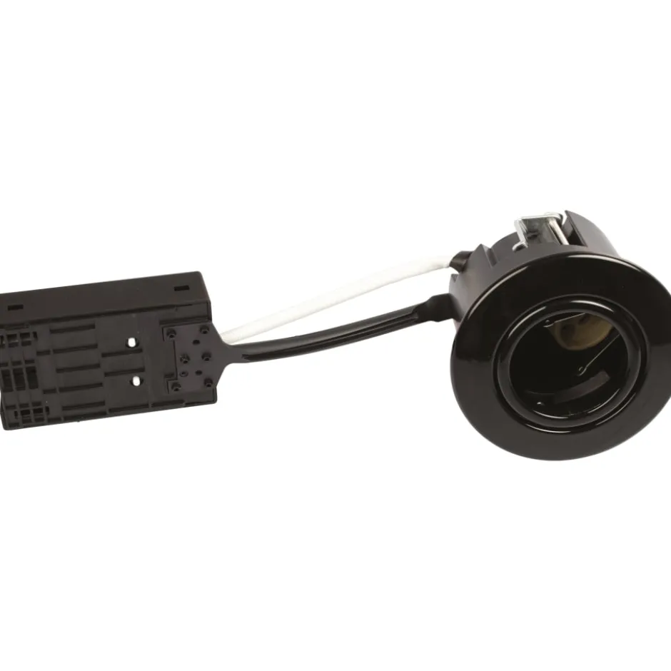 Scan Products Luna Quick Install udendørs indbygningsspot, GU10, sort