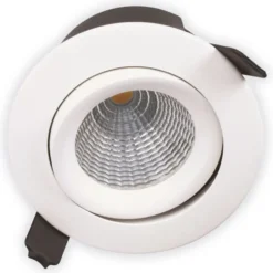 Scan Products Sabina indbygningsspot, mat hvid, 3000K