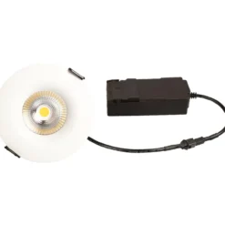 Scan Products Sabina Low Profile Fixed indbygningsspot, mat hvid, 3000K